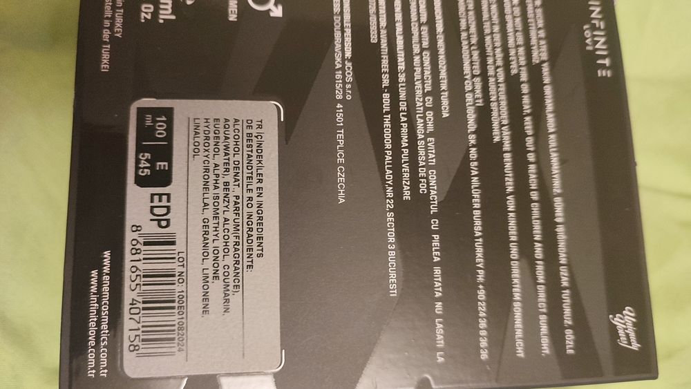 Parfum Infinite love E545