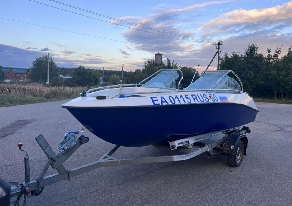 Продаётся Катер САВА 480 с мотором Mercury 50