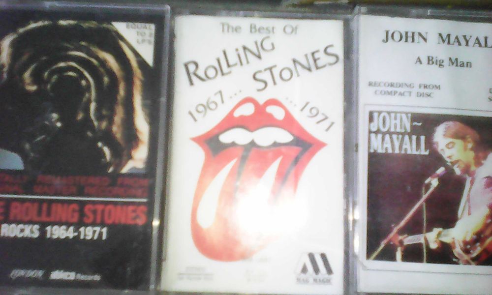 Casete cu muzica straina rock si altte genuri in stare perfecta ca nou