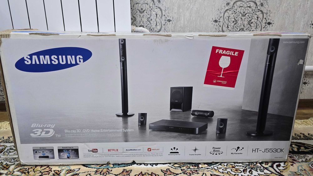 Домашний кинотеатр Samsung HT-J5530K (Black) Новый