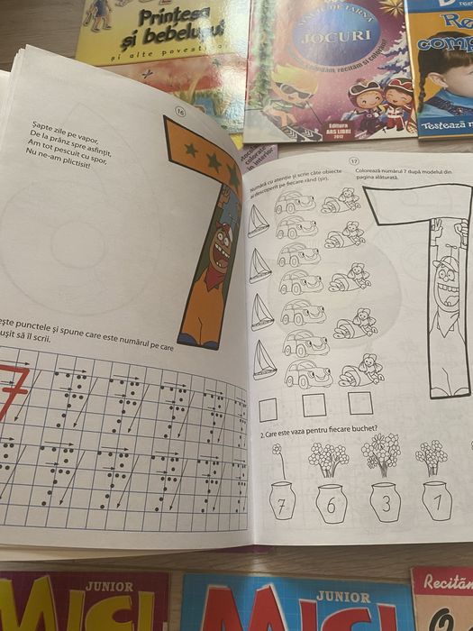 Set 9 carti activitati prescolari