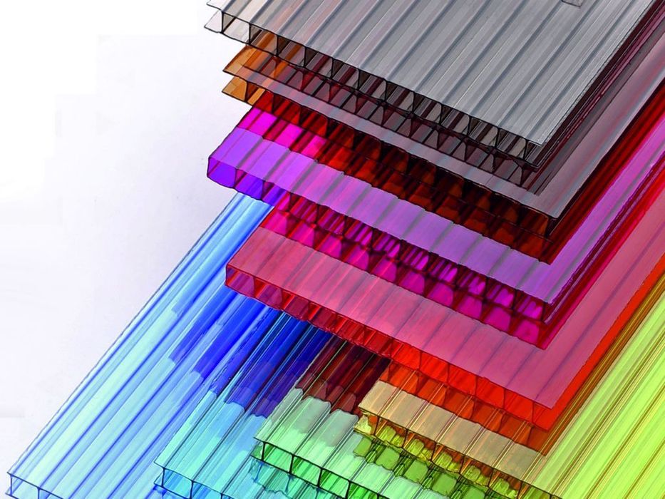 Сотовый поликарбонат Лексан синий Узбекистон буйлаб доставка бор!