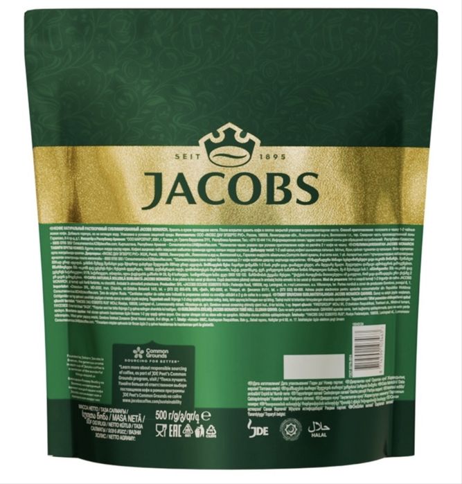 растворимый кофе Jacobs