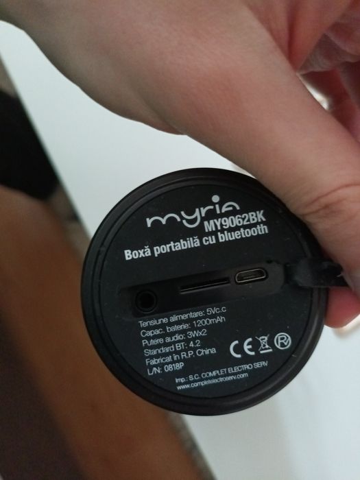 Boxă portabilă Myria MY9062