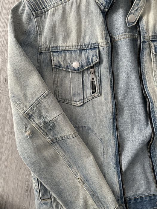 Geaca denim blugi barbati - smog S