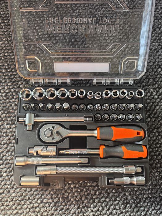 Set Werckmann Professional Tools 42 Piese – Crichet, Tubulare și Biți