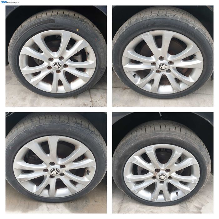 Set 4 Jante Roti Aliaj 5x112 225 45 17 R17 Volkswagen Passat B8 2014 - 2023 [Q0111]