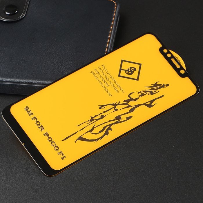 Folie sticla securizata 9D FULL GLUE pt Xiaomi Mi 8 , Poco F2 Pro