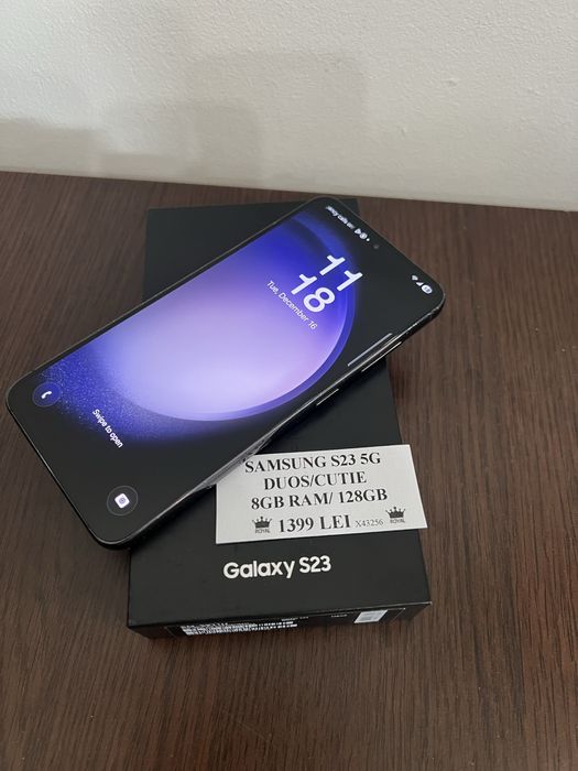 Amanet Royal CB: Samsung S23 duos cutie 8gb ram 128gb stocare