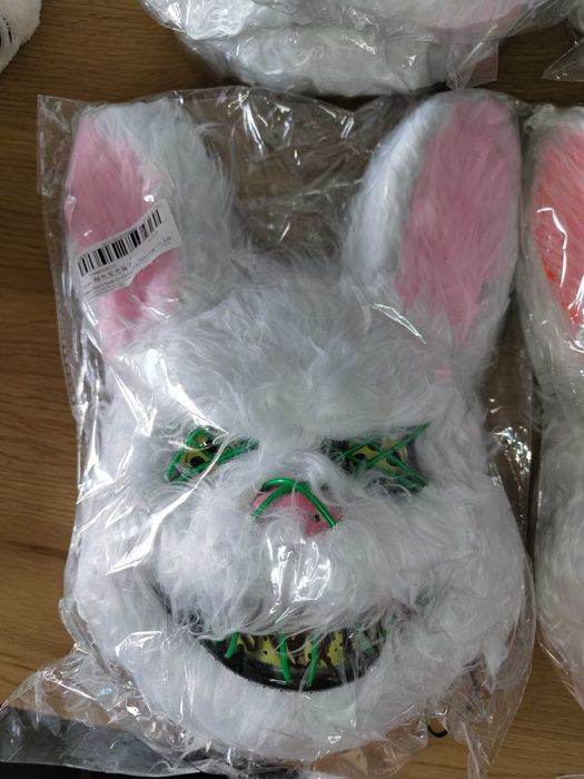 Светещи маски за парти (Хелоуин) Демон Заек