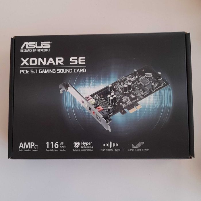 ASUS звукова карта Xonar SE 5.1 PCIe