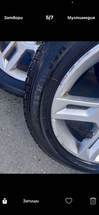 Аломиниееи джанти с гуми 16-ки