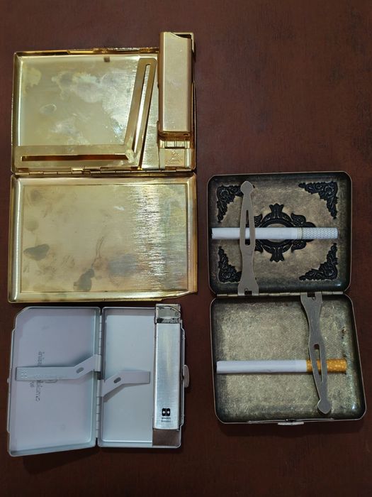 Портсигар металлический