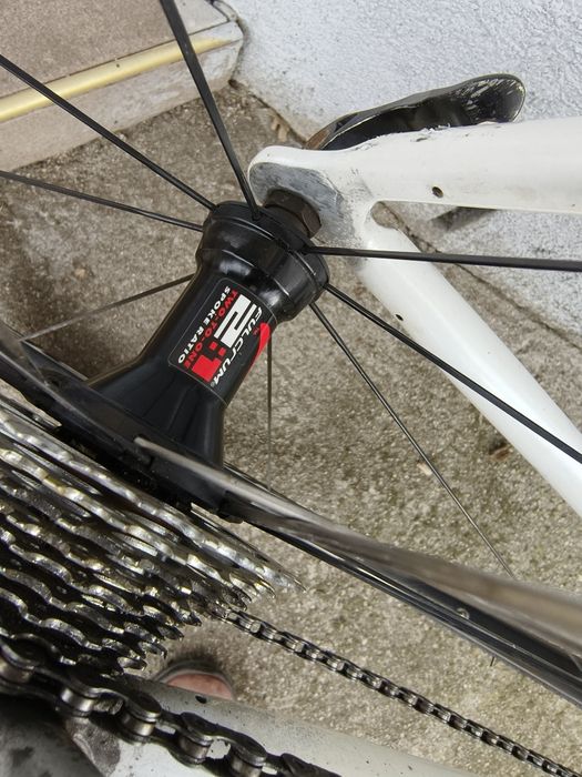 Велосипед/полубегач/ с монтаж Campagnolo Record Carbon 2x9sp