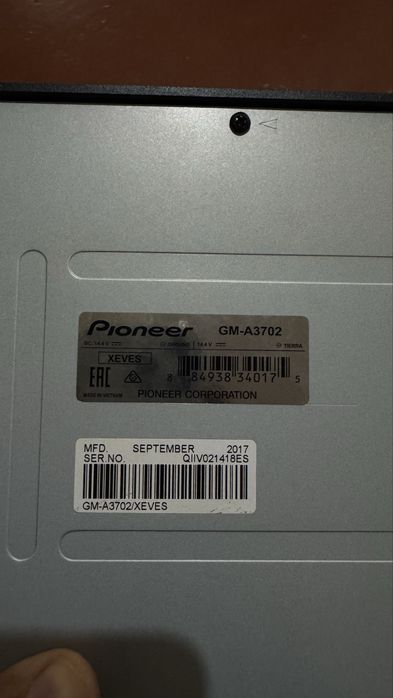 Усилитель Pioneer и колонки KENWOOD