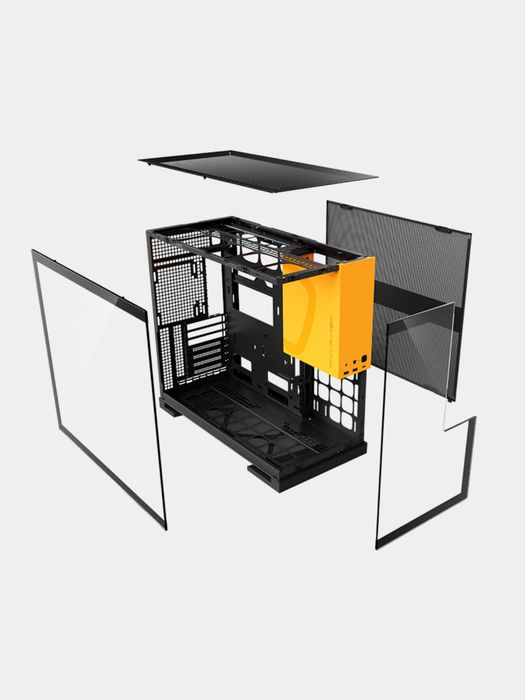 Geometric Future Model 5 Glass Black/Yellow