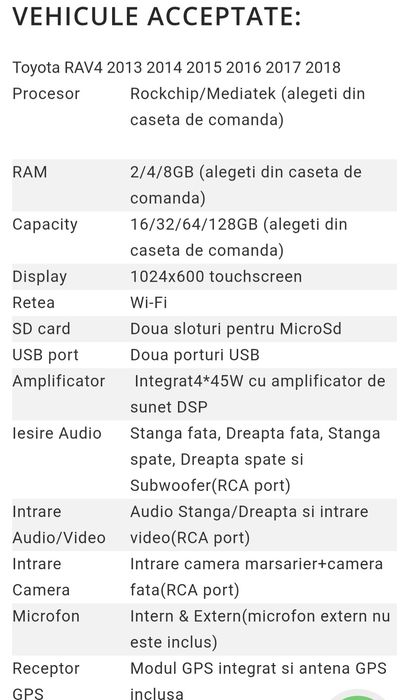navi android10 rav4 IV (2013-2018)