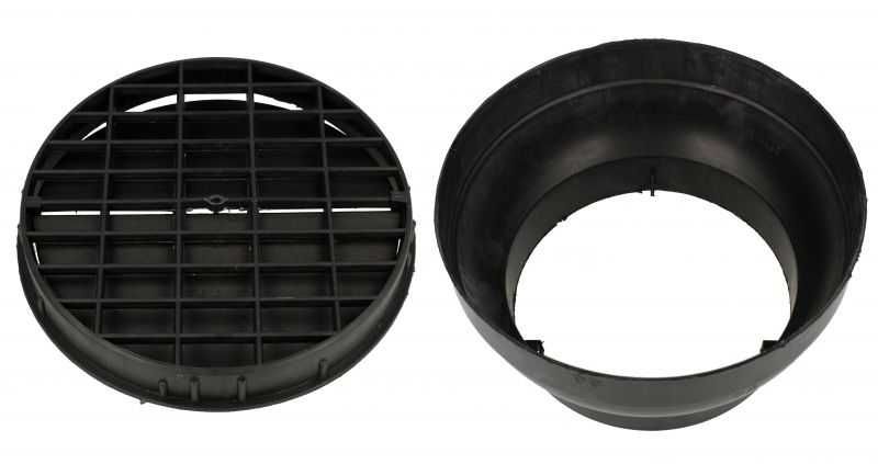 Reductie pentru hota de la 150 - 120 mm , cu clapeta antiretur 187931