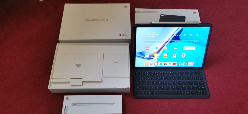 Tableta Huawei MatePad 11, Keyboard si M-Pencil