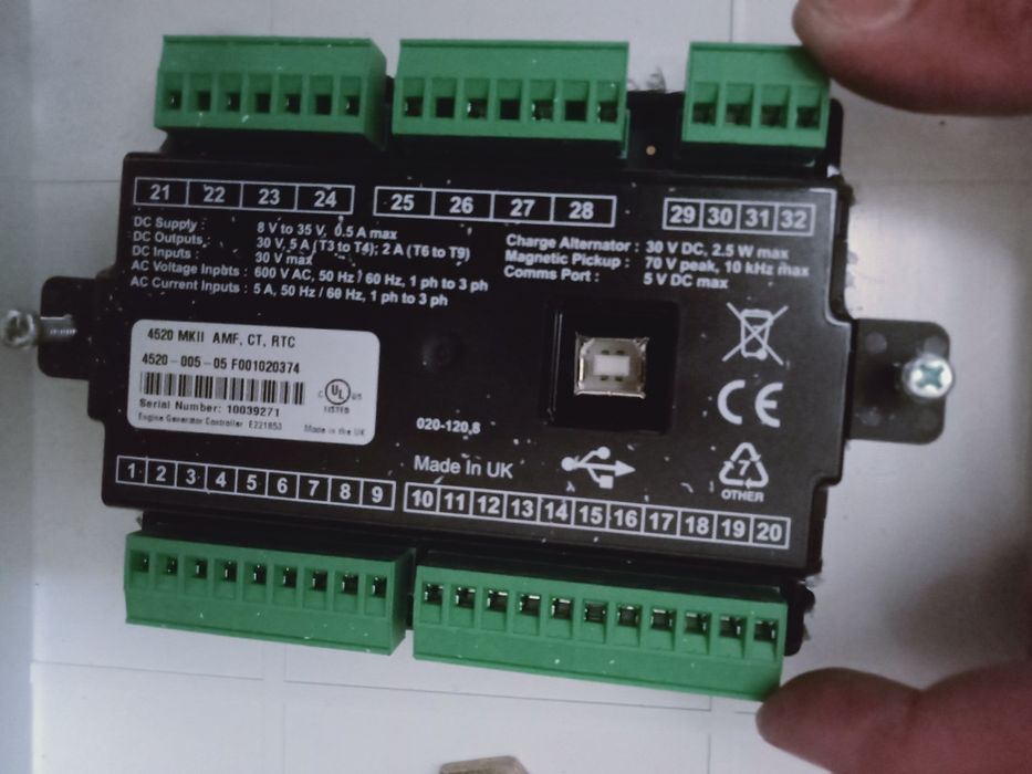 Контроллер для генератора