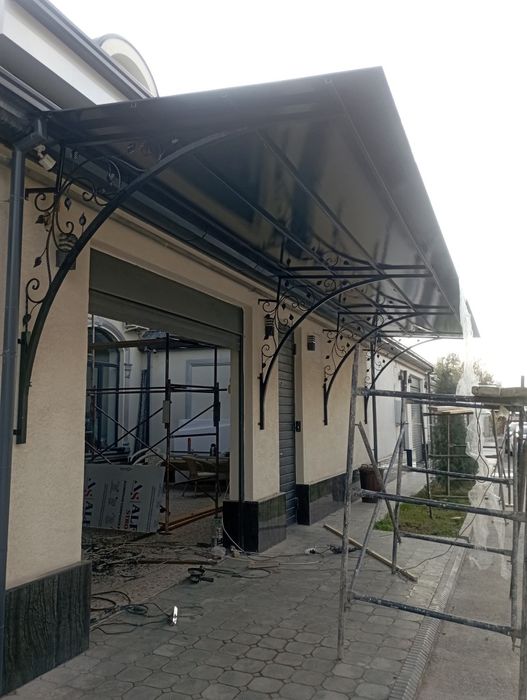 Решётка перила ограждение навесы