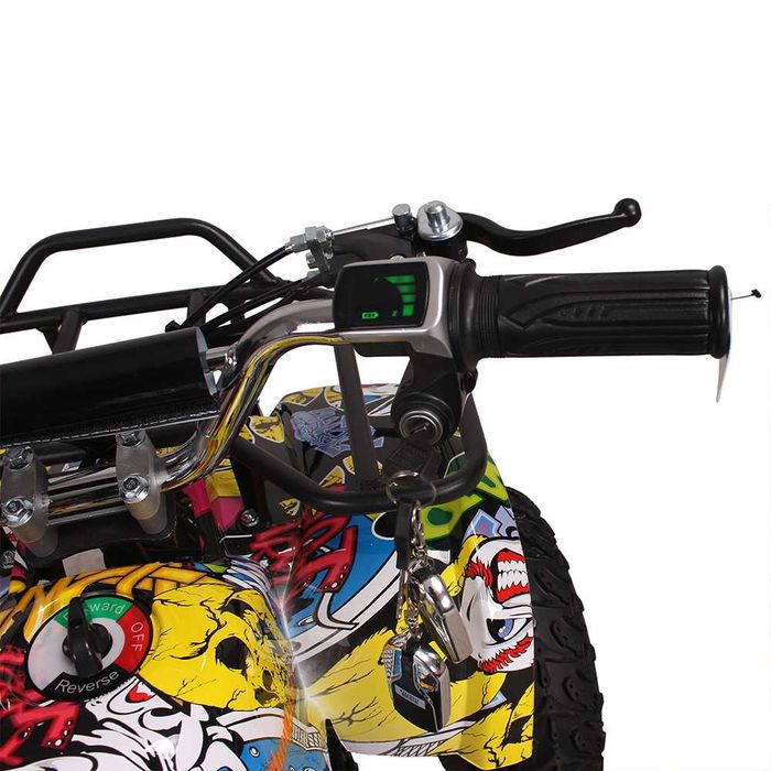 Atv electric copii Torino Graffiti 6" 1200w 48v galben