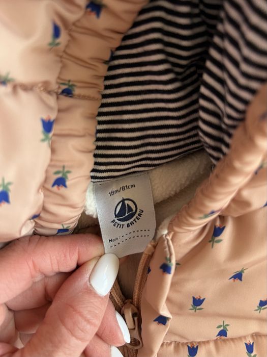 Ескимос Petit Bateau и яке Mayoral момиче 80-86см.