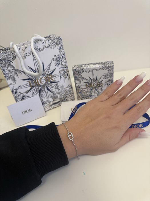 Bratara Dior argintie