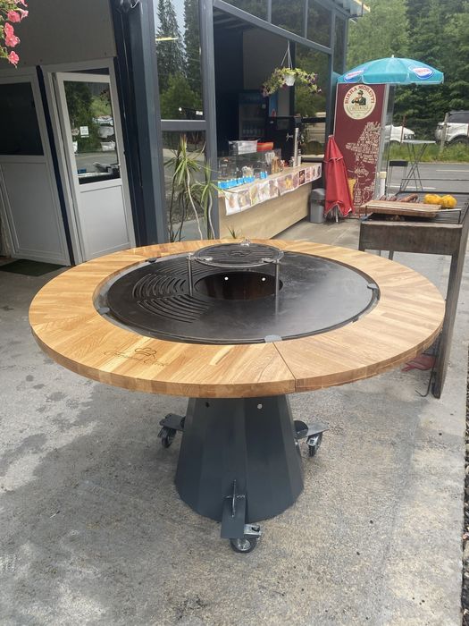 Grătar rotund plita 900 mm