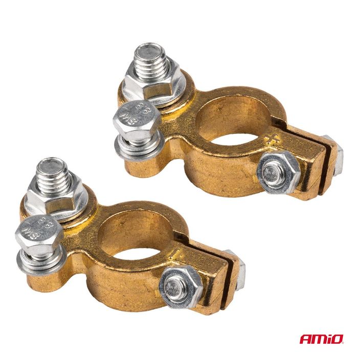 месингови клеми за акумулатор 800 a 2 бр. amio-04392