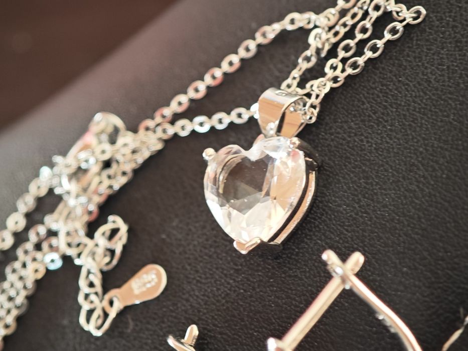 Сребърни комплекти бижута - нови