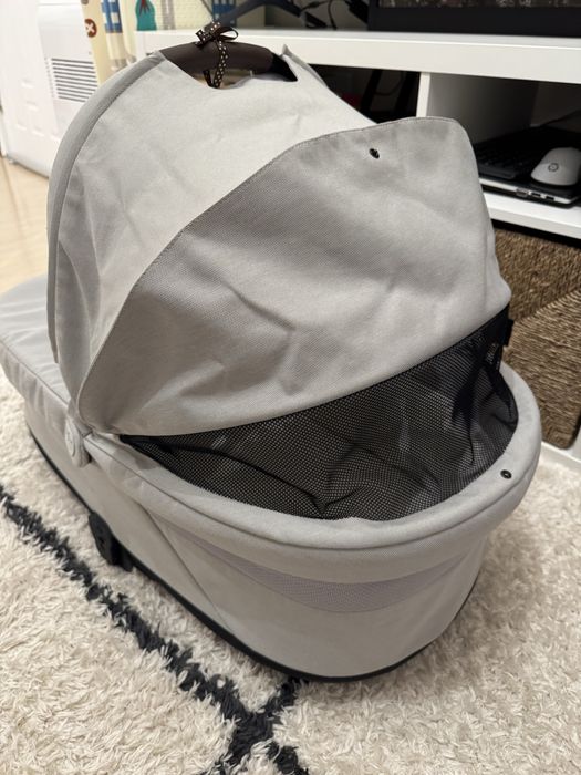 Кош за новородено Cybex Balios S Lux Stone Grey