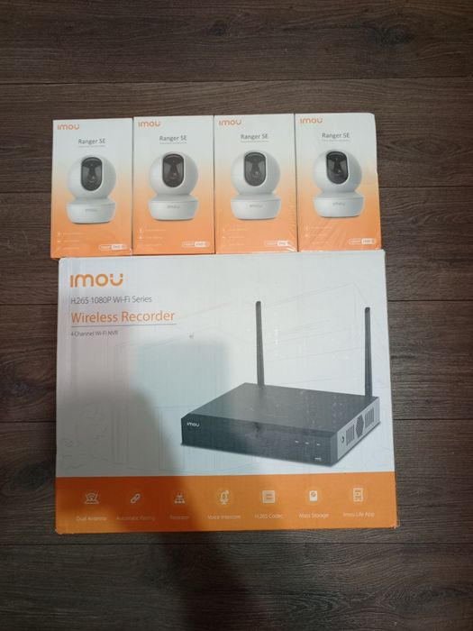 Wi-Fi Комплект видеонаблюдения новый