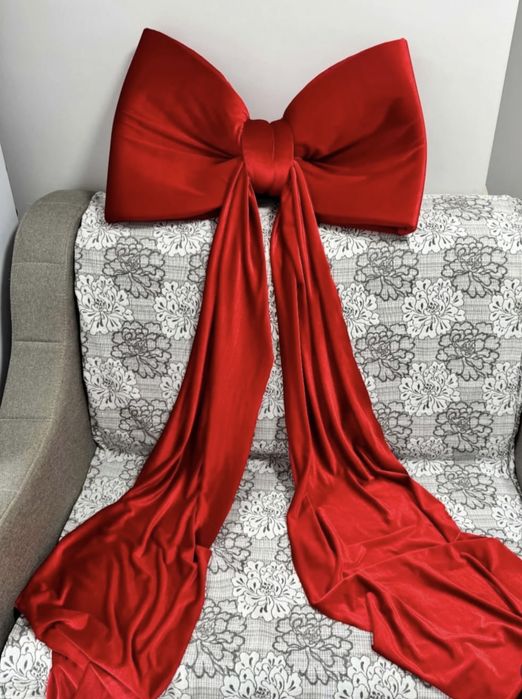 Большие новогодние банты для декора