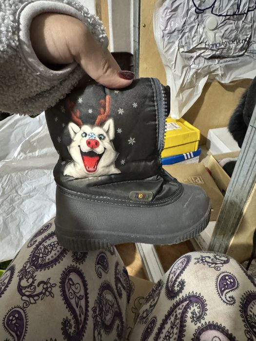 Сапоги детские дутики