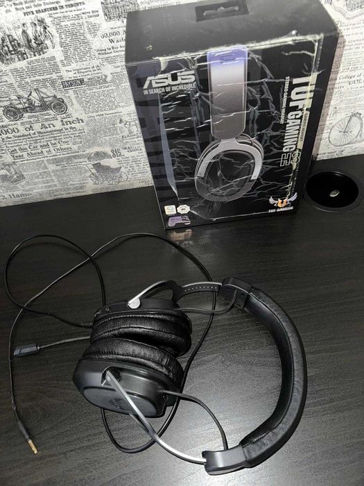 Casti gaming cu fir ASUS TUF Gaming H3 | factura si cutia originala