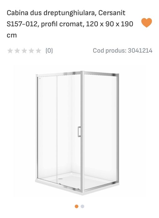 Vand cabina de dus