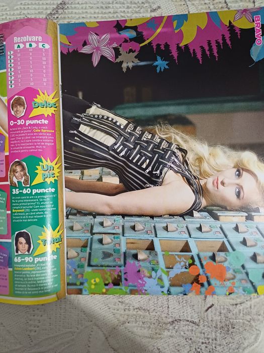 Vand revista Bravo martie 2011, completă, cu Ian&Nina, CU POSTERE cu One Republic si Lora in stare impecabilă