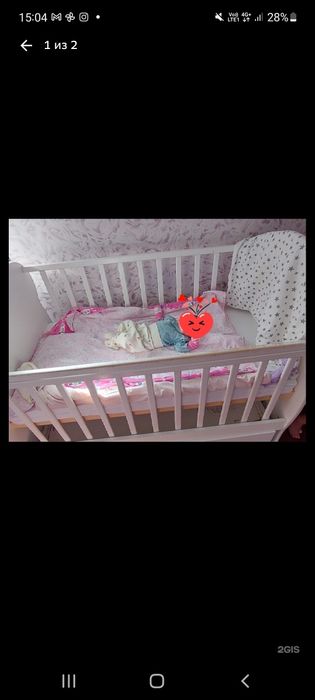 Детский крават новый