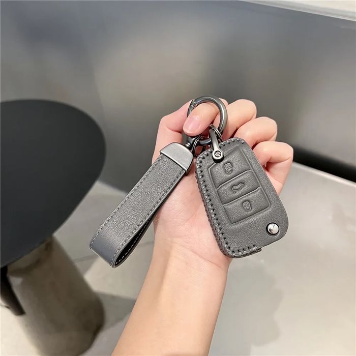 Калъф за ключ Polo Passat Tiguan Golf 4 5 6 7 8 T-Roc Skoda Seat octav