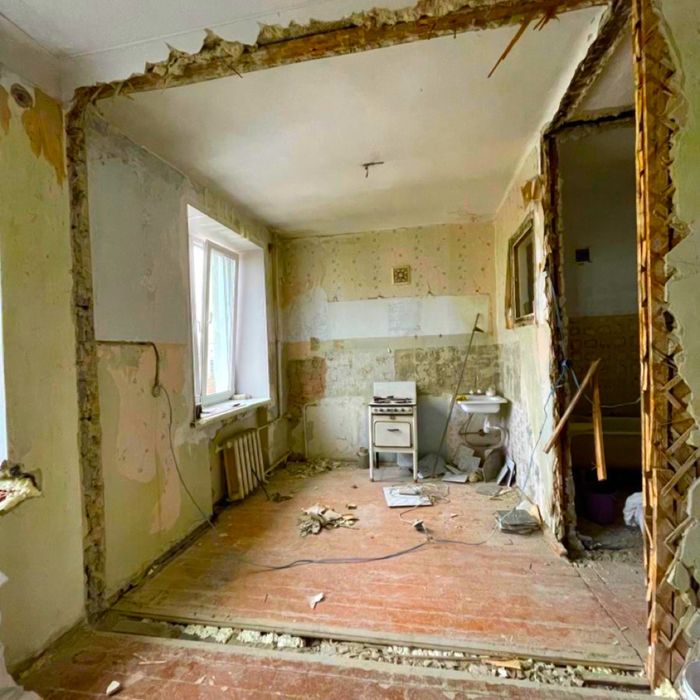 ДЕМОНТАЖ под перепланировку квартиры