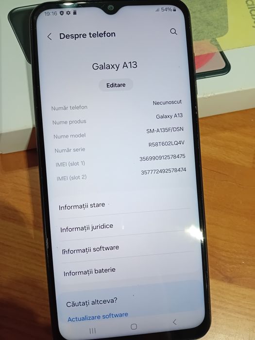 Samsung a13 second