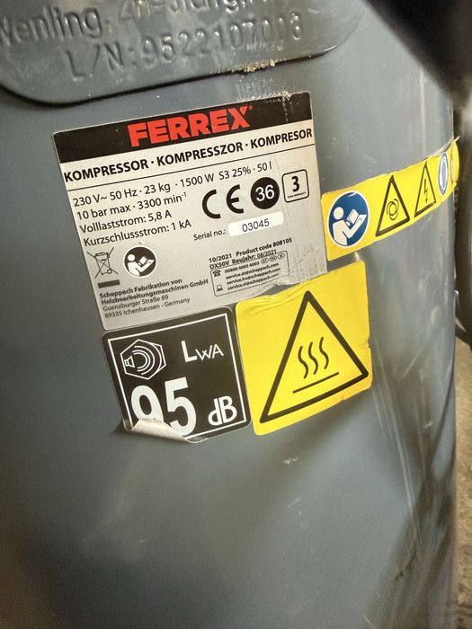 Compresor aer Ferrex 50 L