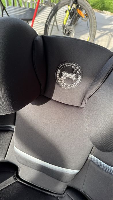 Scaun auto CYBEX Solution S2 i-Fix, 100 - 150 cm, 3 la 12 ani (15 - 50 kg), Moon Black