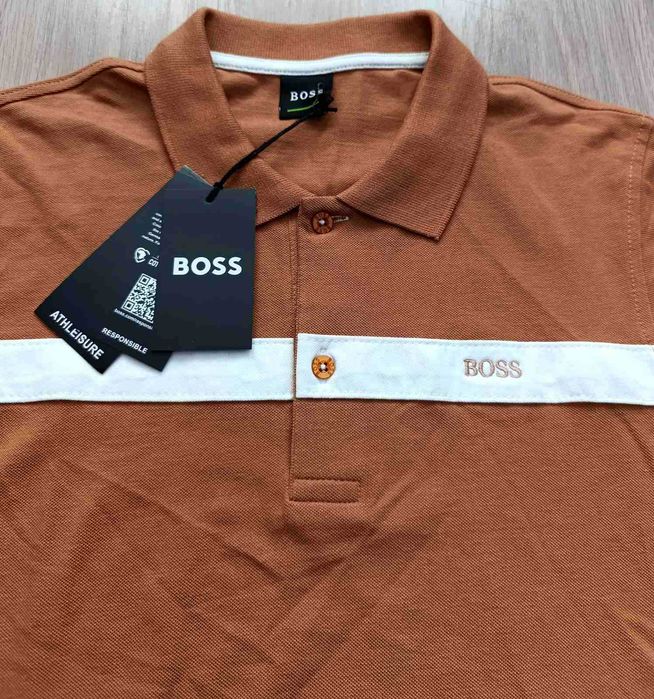 Мъжки тениски с яка Hugo Boss