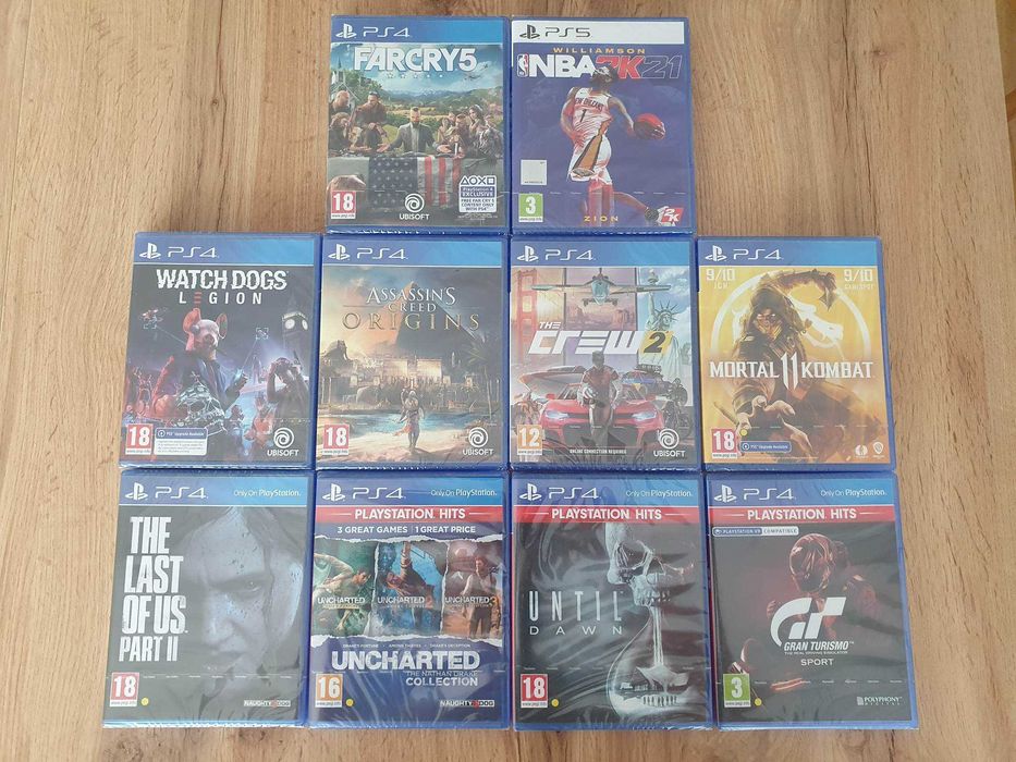 игри PS4 ПС4 Плейстейшън 4 Playstation 4 GTA Mortal Kombat