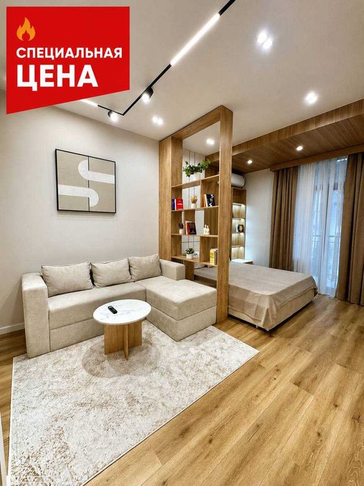 Авторский проект и балкон 5 м² в ЖК Imperial Club City`