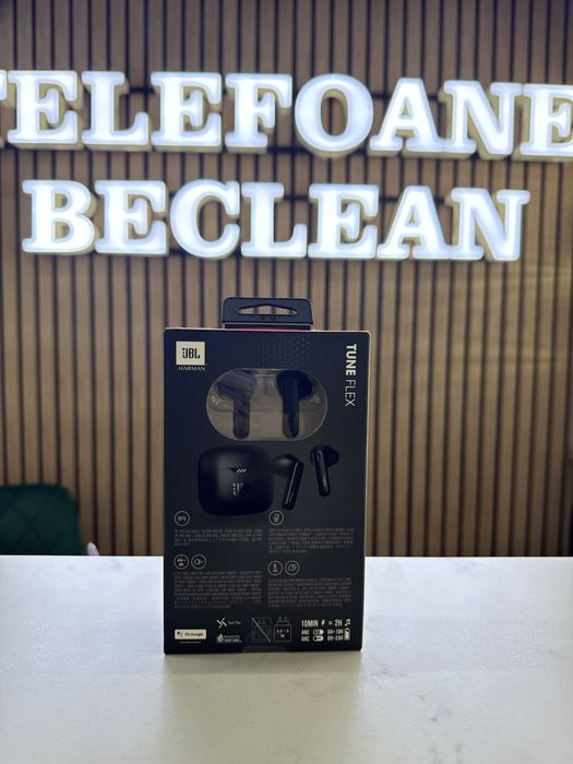Jbl Tune Flex Perfect Fit ANC Black
