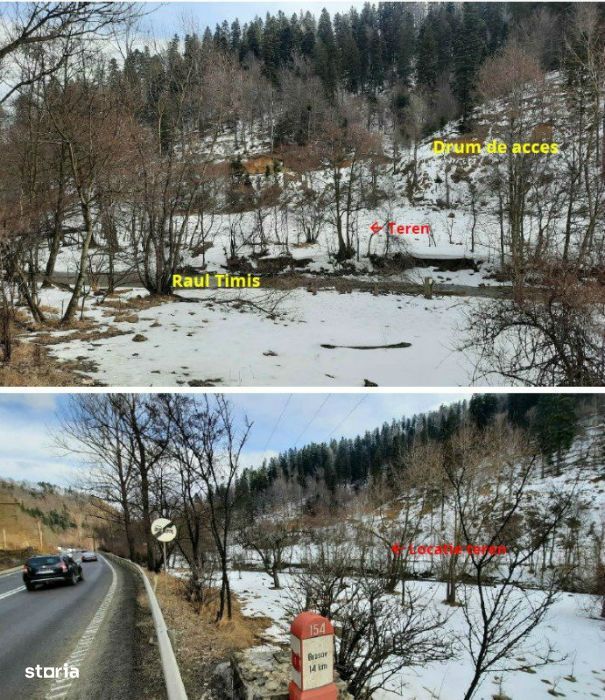 Timisu de Jos, Valea Barbului - Petrom -Teren  intravilan de 4,500 mp.