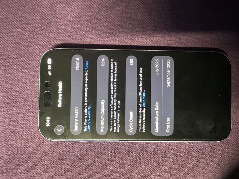 iPhone 17 Mist blue